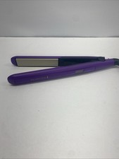 Remington S5500 1  Flat Iron Hair Straightener Purple Less Static Ceramic Plates