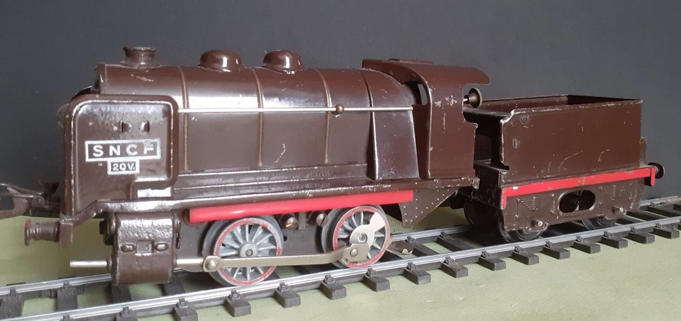 Hornby 0 :LOCO électr 020 "OB" MARRON - Photo 1/4