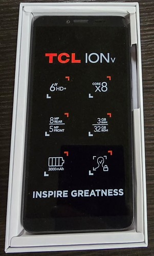 TCL ION V PHONE (NEW IN BOX) - Photo 2 sur 4