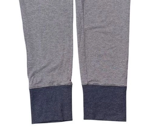 Pantalón Alfani Intimates Mujer L Salón Dormir Parte Inferior Rayón Spandex Azul Rayas Foto 3 de 4