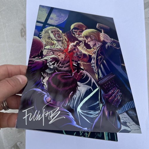 Vampire Macabre: Nosferatu Special #1K Tim Vigil METAL Signed By Frank Forte - Picture 3 of 13