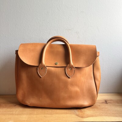 Best Made Co.  Leather Briefcase | Made in USA | Vegetable Tanned Leather | Rare