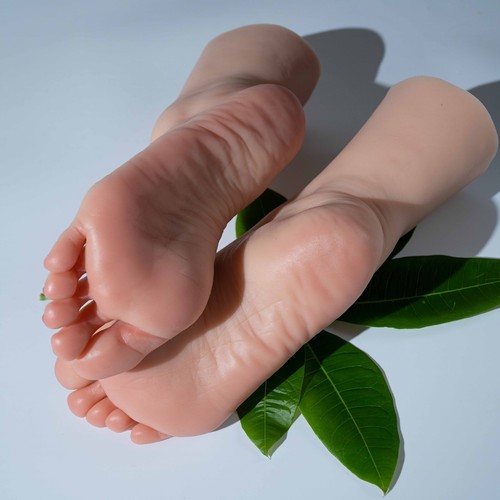 UK 26CM Platinum Silicone Female Foot Lifelike Mannequin Feet Display Model - Picture 14 of 17