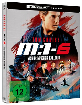 Mission: Impossible 6 - Fallout - 4K Ultra HD - Steelbook UHD + BLU-RAY NEU&OVP