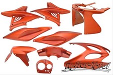 Kit Carénage Orange Métallique 9 Pièces Yamaha Aerox MBK Nitro Bodypart Kit
