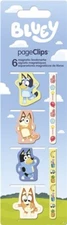 Magnetic Page Clips Bookmarks Bluey & Friends