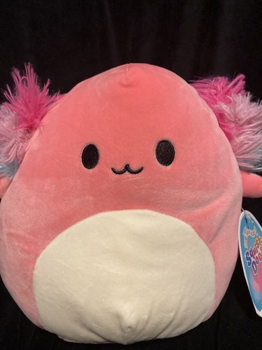 Squishmallows 10” Florent Pink Squishdoos Axolotl Plush Sealife Squad Plush - Picture 2 of 8