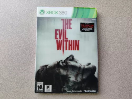 Evil Within (Microsoft Xbox 360, 2014), Complete w/ Manual - Slipcover
