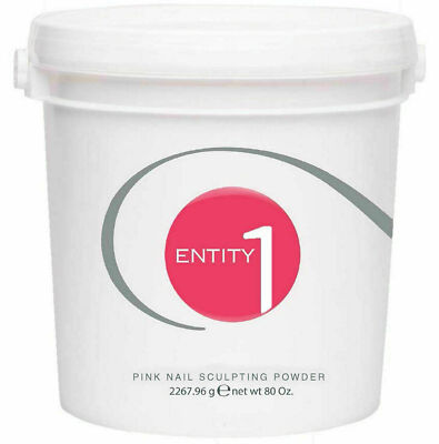 Entity Nail Sculpting Powder 5 Lbs Bucket (80 oz) - PINK