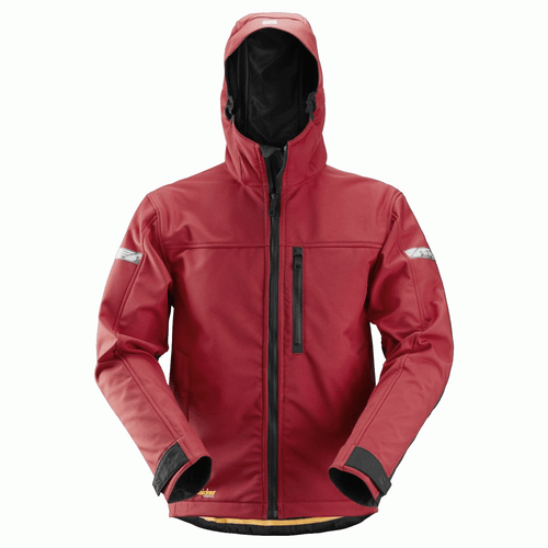 Snickers 1229 AllroundWork, Softshell Jacket with Hood - Picture 11 of 12
