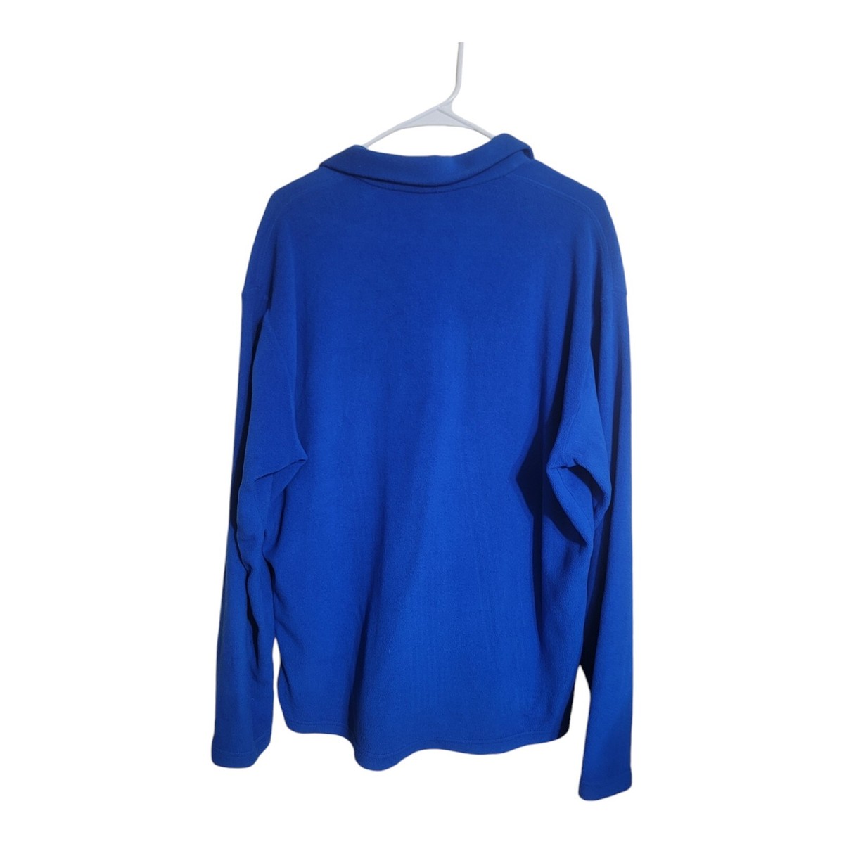 Patagonia Sweater Men L Blue Synchilla Micro D Logo Gorpcore