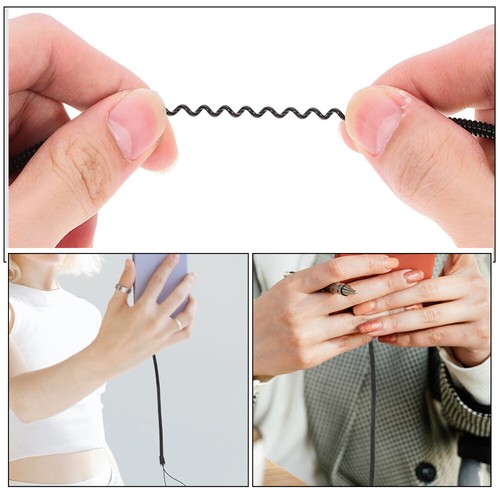 20 Pcs Federseil Elastischer Lanyard Zum Aufhängen Von Mobiltelefonen - Zdjęcie 8 z 12