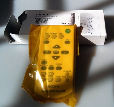 Sony RM-PJ6 Remote Commander, Fernbedienung 148717711 für VPL-CX100, VPL-CS21
