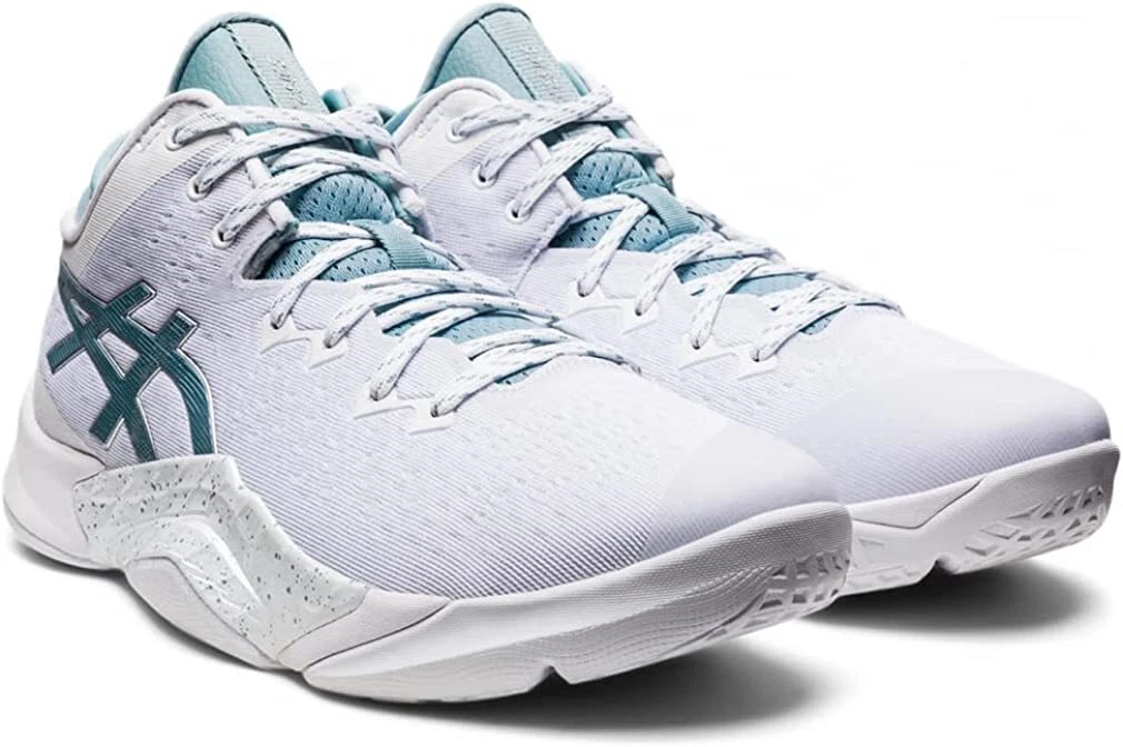 ASICS Basketball Shoes UNPRE ARS 1063A036 White Green US8.5(26.5cm