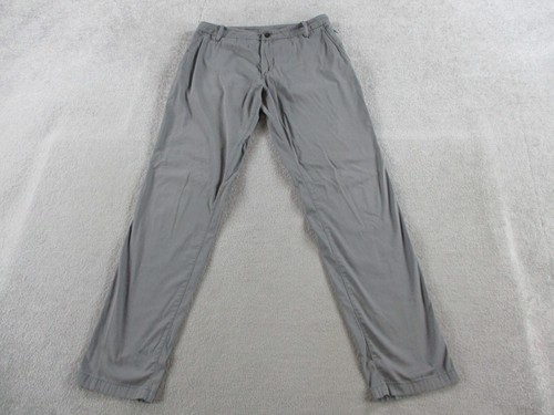 Birddogs Pants Mens 32x34 Gray Chino Boom Boomstick Performance Stretch Casual *