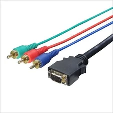 D terminal (male) Component conversion video cable 1.8m Japan Free shipping