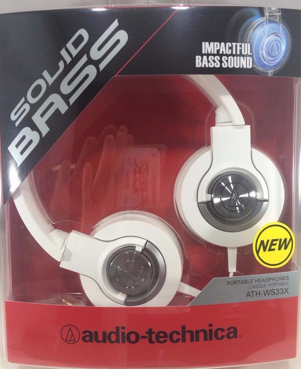 Audio Technica - ATH-WS33X - Solid Bass Closed-back Dynamic