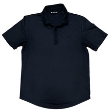   TravisMathew Golf Polo Shirt   Men's Sm  Black  Performance  Short Sleeve