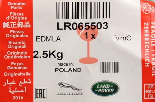 Genuine Range Rover 2013-2022 rear fixed side window glass (left) LR065503 - 第 3/3 張圖片