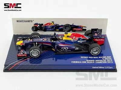 MINICHAMPS Sebastian Vettel RedBull Diecast Formula 1 Cars for