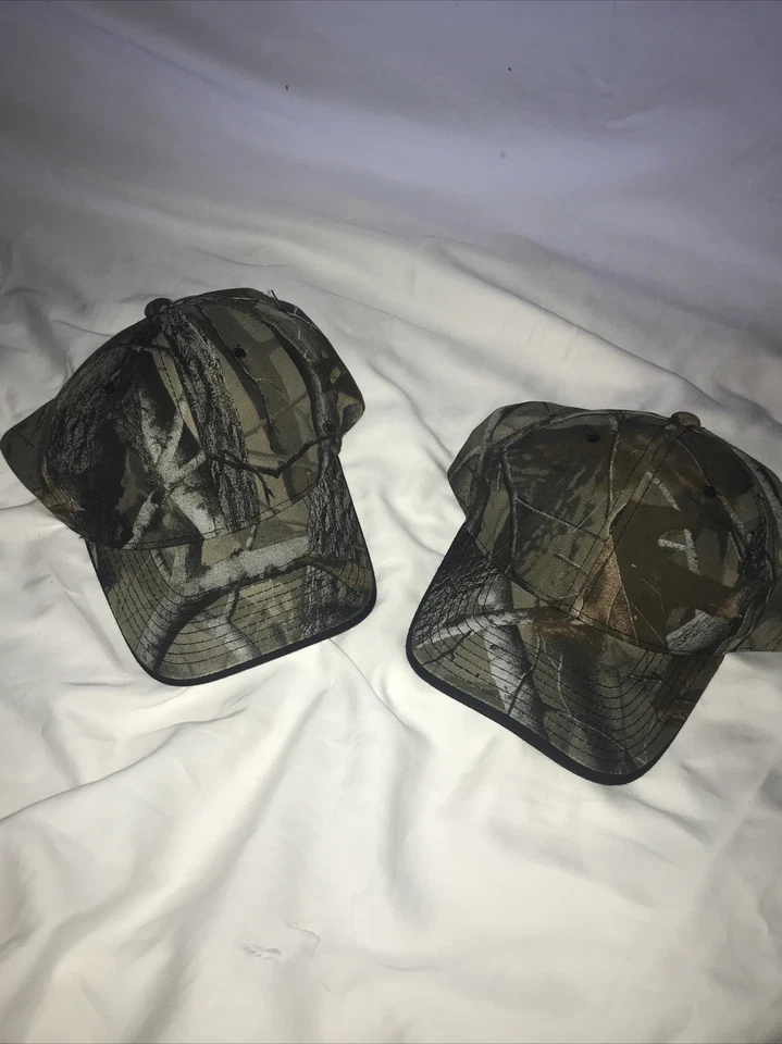 Lot Of 2 Realtree Unisex Camouflage Cap Hunting Fishing Camping Hiking New W/T - Image 3 of 4