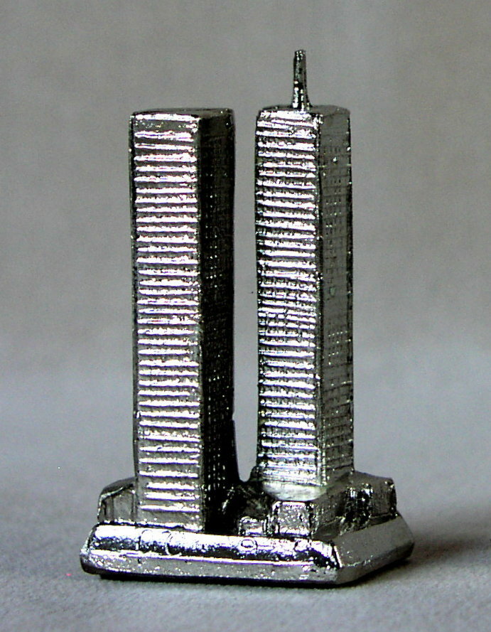 1987年製 WTCツインタワー 電飾パネル NEW YORK NY WTC WORLD TRADE CENTER SOUVENIR BUILDING TWIN TOWERS