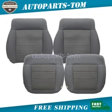 Driver / Passenger Bottom / Top Seat Cover For 2008-2010 Jeep Wrangler Sahara