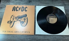 AC/DC - For Those About To Rock 1981 Atlantic SD11111 Pressing