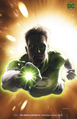 Green Lantern #10 1st (Cameo) App Golden Lantern Cardstock Variant DC 