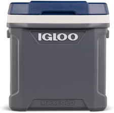 IGLOO Maxcold 62 - Contenitore frigo, 58 Litri, Colore: Grigio