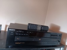 SONY CDP-C335 5 DISC CD CHANGER W/REMOTE