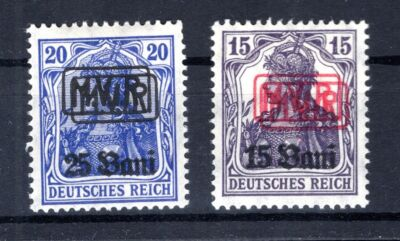 #ad Romania 1 2DD Double Pressure On MH CA3758 AU $54.82