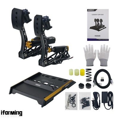 CONSPIT CPP EVO Hydraulic Sim Pedals Racing Simulator (2 Pedal Set)+20Mpa Sensor