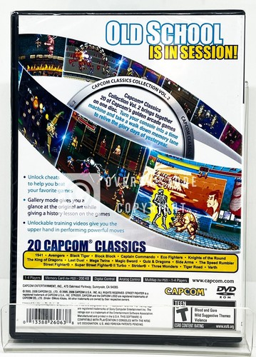 Capcom Classics Collection Vol. 1 + Vol. 2 - PS2 - Brand New | Factory Sealed - Picture 8 of 8
