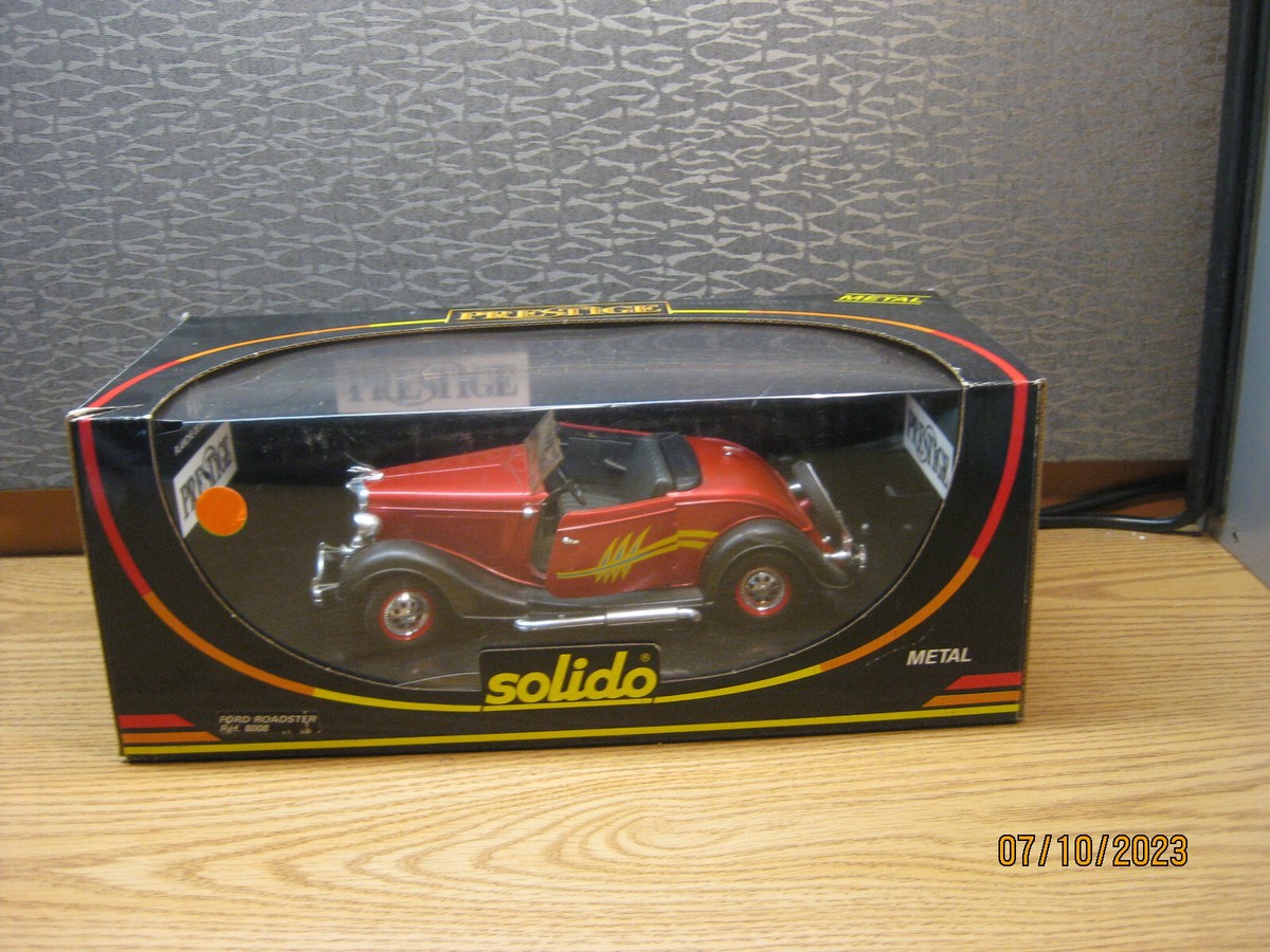 【希少】SOlIDO FORDSTAR 1934 1/18 ミニカー Solido 1934 Ford V8 Roadster 1:19 - Yellow | eBay