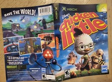 Disney's Chicken Little Microsoft Xbox, 2005 Complete With Manual
