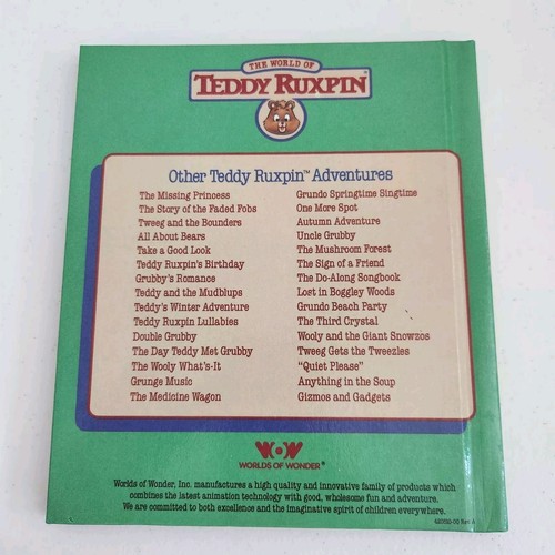 1988 Vintage Teddy Ruxpin Safet At Home Book Only - Picture 5 of 6