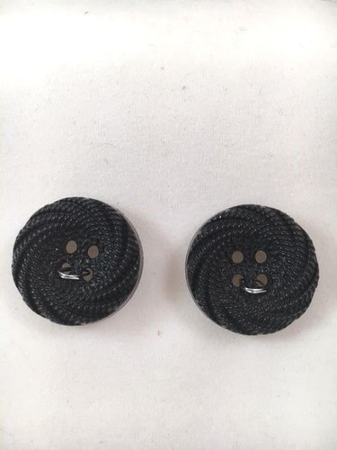 Black Vintage Antique Buttons- Various Sizes and Shapes - Picture 7 of 8