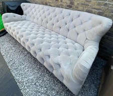 4 Seater Fabric sofa used pre owned
