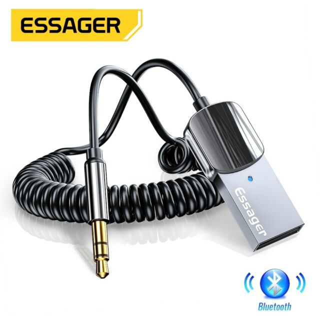 Bluetooth Aux Adapter Dongle USB To 3.5mm Jack Car Audio Aux Bluetooth 5.0 Hands Bluetooth Aux Adapter Dongle USB To 3.5mm Jack Car Audio Aux Bluetooth 5.0 Hands