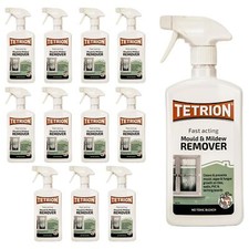 Tetrion Fast Acting Mould & Mildew Remover Trigger Spray 500ml x12 7.00 per litre