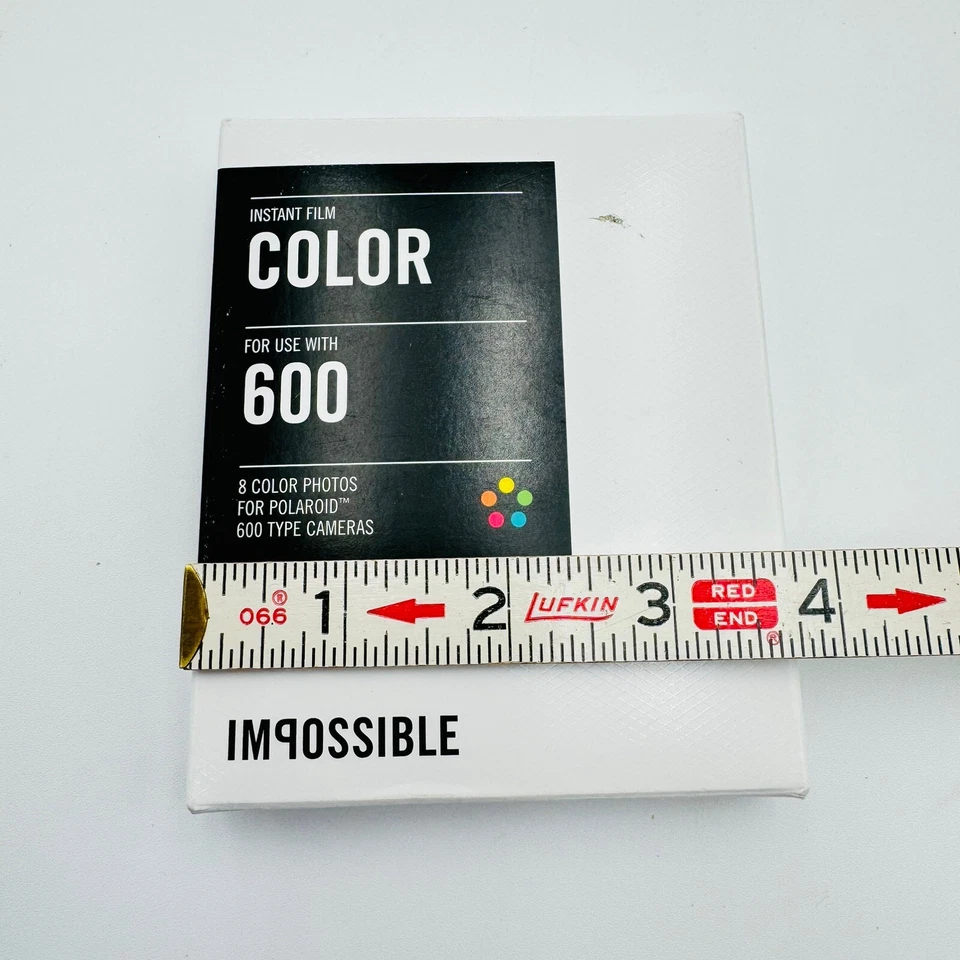 Impossible Project Polaroid Color Instant Film Exp 2015 600 Type Cameras - Image 3 of 4