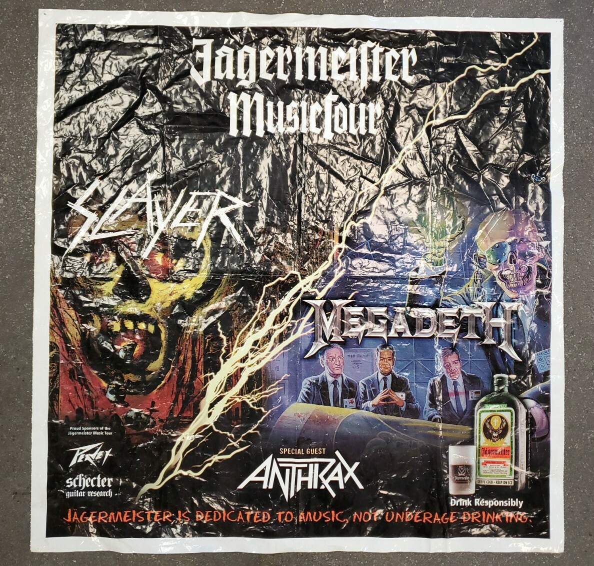 SLAYER/MEGADETH/ANTHRAX Jägermeister Music Tour 2010 Concert