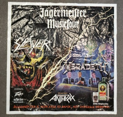 SLAYER/MEGADETH/ANTHRAX Jägermeister Music Tour 2010 Concert
