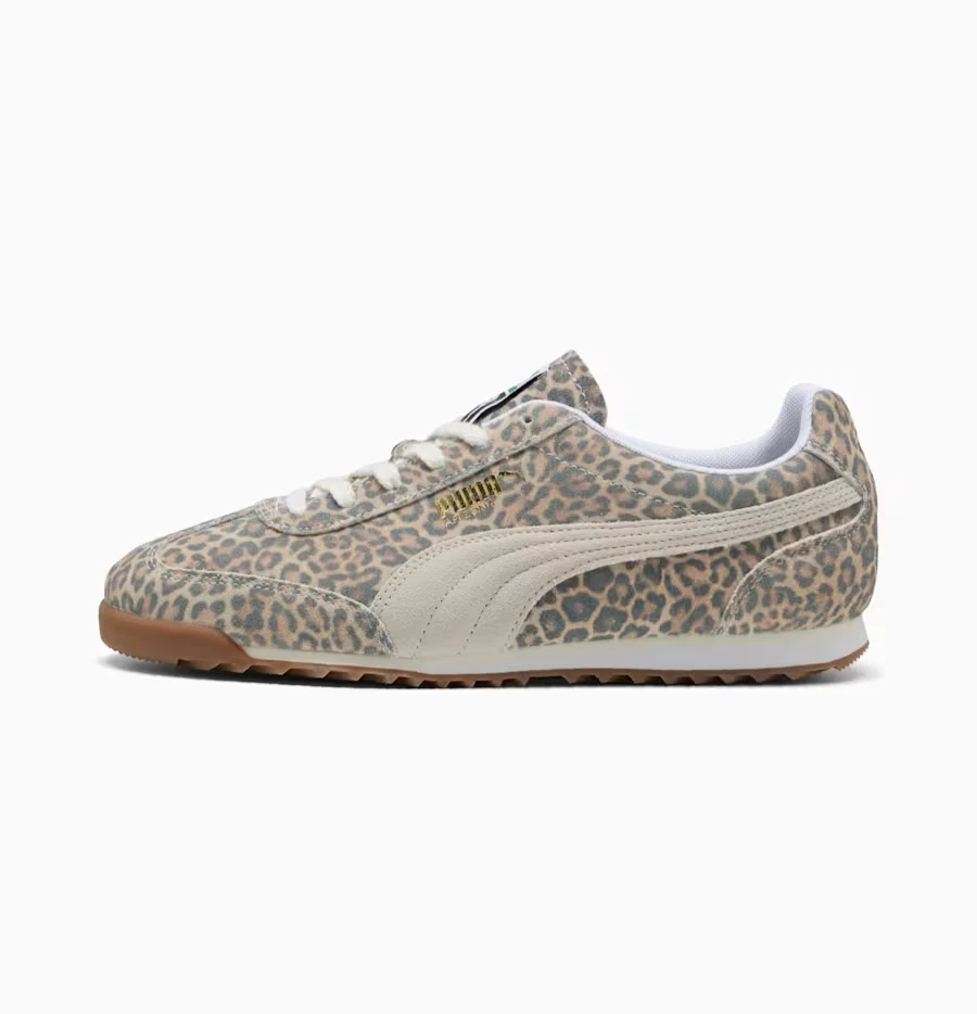 Puma Arizona Leo con stampa leopardata UK 8