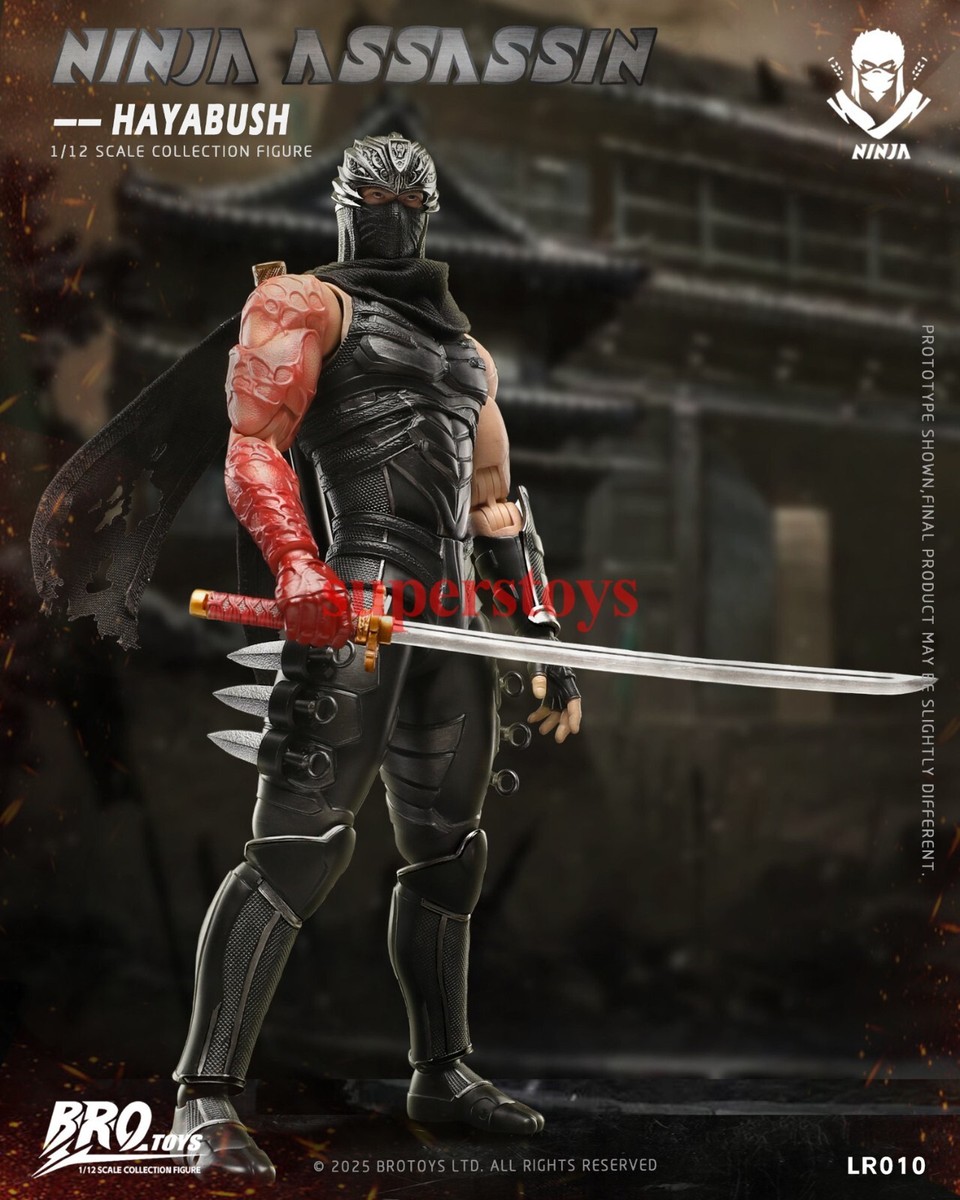 Presale BROTOYS LR010 1/12 Ninja Assassin Falcon 6