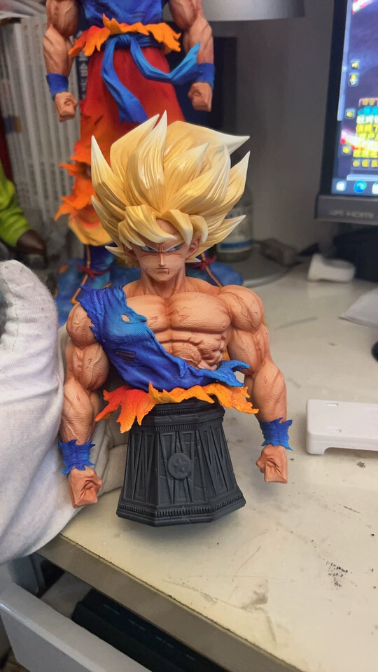 JD Studio Son Goku Resin Super Saiyan Dragon Ball Z Figurine