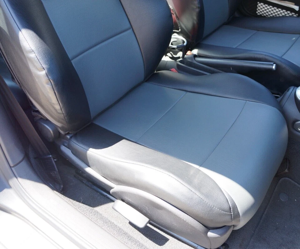 AUDI TT 1999-2006 LEATHER-LIKE CUSTOM MADE FIT SEAT COVERS 13 COLORS AVAILABLE - Image 4 of 4