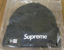 Supreme New Era Box Logo Beanie Navy FW25 Supreme New York 2025 Brand New