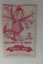 1963 SOUTH POINT OHIO STARLITE AUTO DRIVE IN MOVIE PROGRAM JASON AND ARGONAUTS